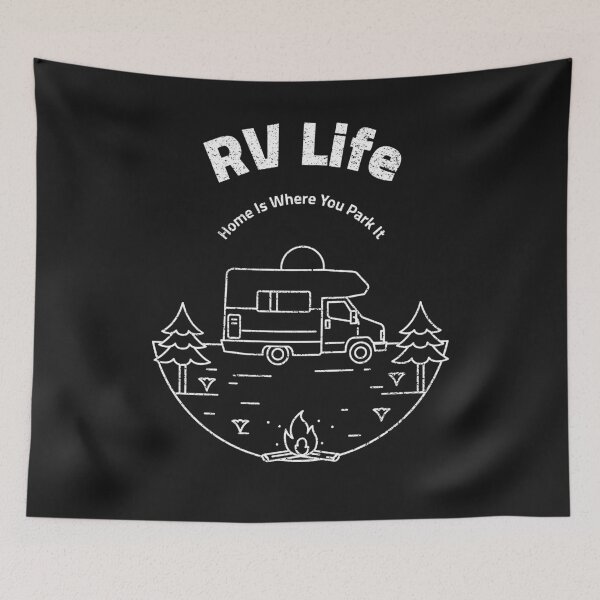 Item preview, RV Life Home Is Where You Park It designed and sold by DoodleBugDigits.