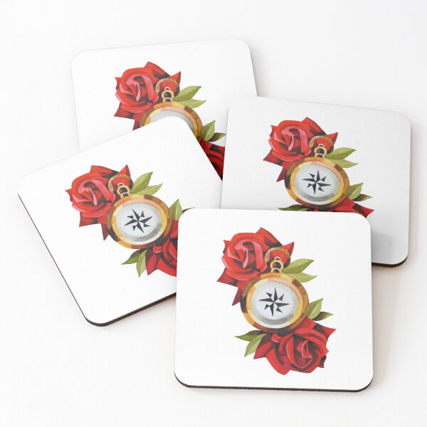 Item preview, Rose & Compass Traditional designed and sold by Total-Cult.