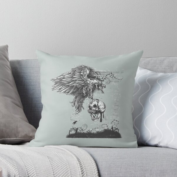 Item preview, Crow with skull - Awesome Goth Lover Gift designed and sold by Teenation9.