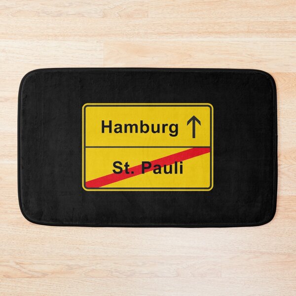 Item preview, Hamburg anti St. Pauli Derby place name sign designed and sold by GeogDesigns.