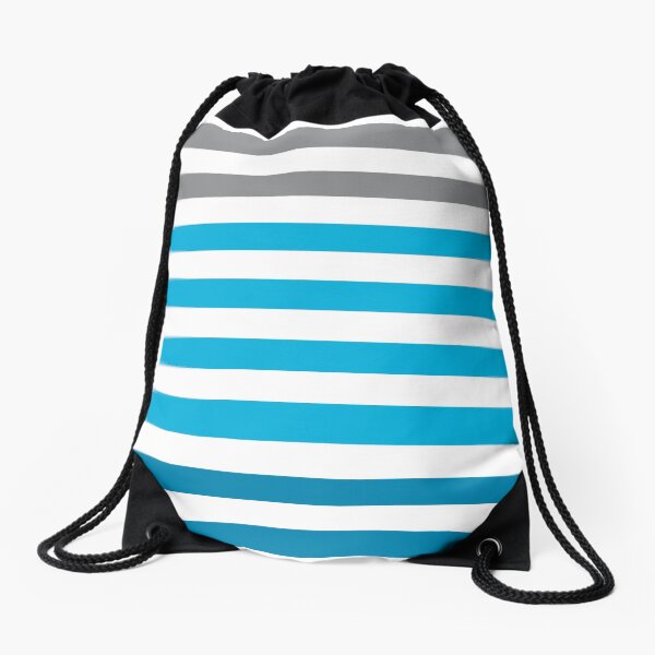 Stripes Gradient - Blue Sac à cordon