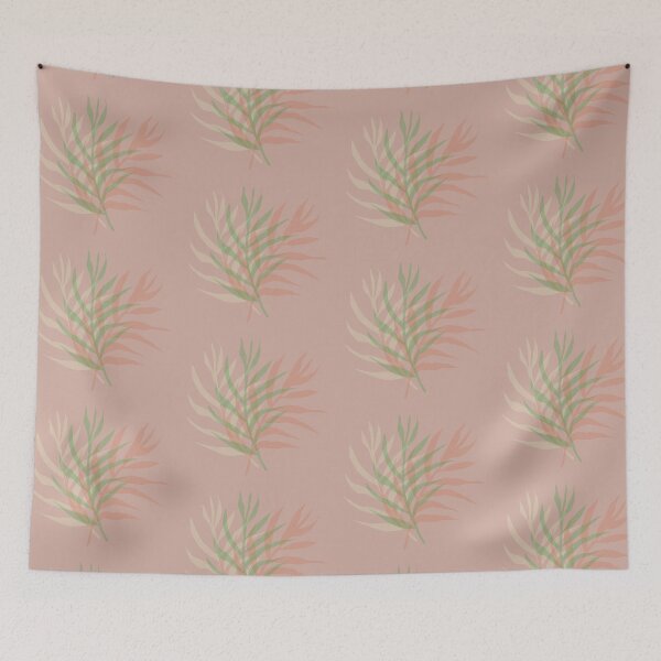 Item preview, Palm leaves on the light background - toned designed and sold by korasi.