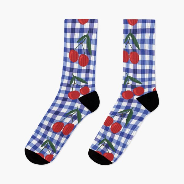 Item preview, Cherry Blue Check designed and sold by HighSociety00.