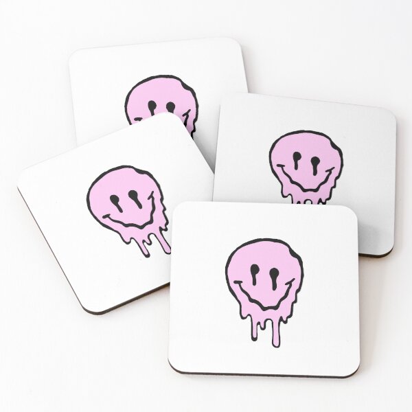 Item preview, Pink Drippy Smiley Face designed and sold by MammaMia965.