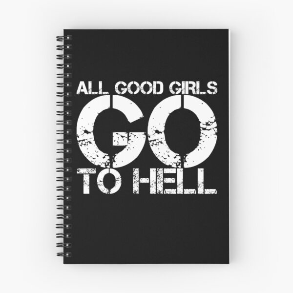 Item preview, All Good Girls Go To Hell designed and sold by Tatt-Hooligans.