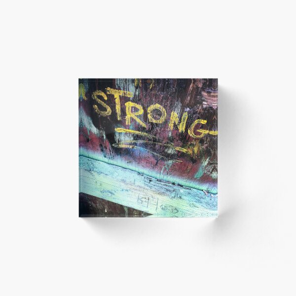 strong Acrylic Block