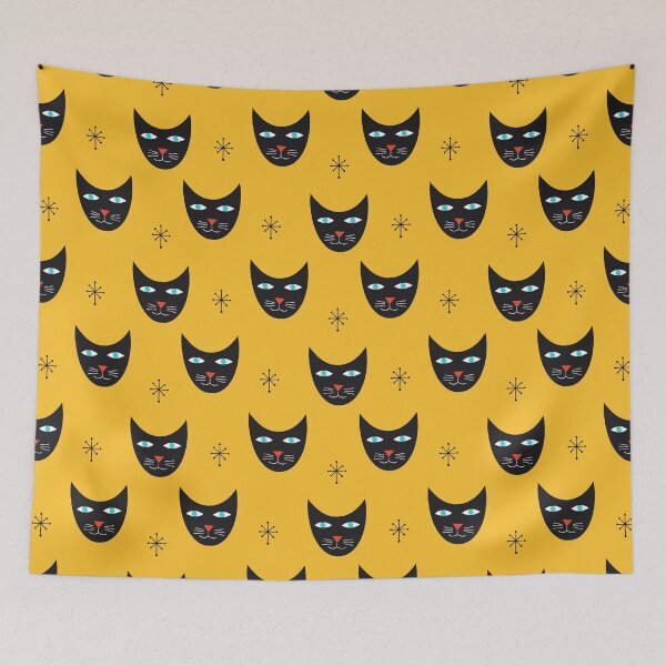 Item preview, Gatito retro designed and sold by Susan Faiola.