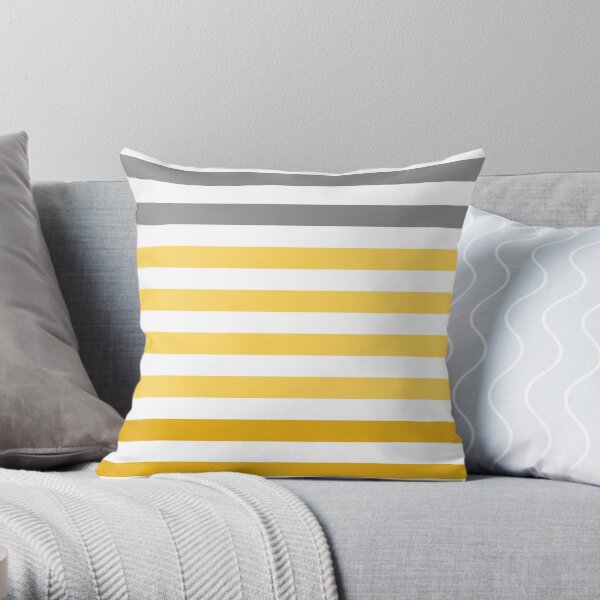 Stripes Gradient - Yellow Coussin