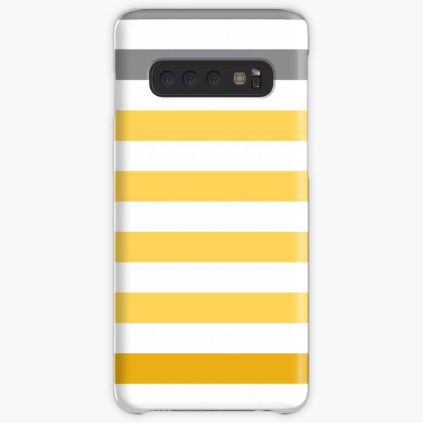 Stripes Gradient - Yellow Coque rigide Samsung Galaxy