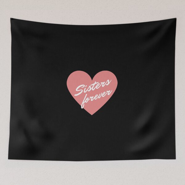 Item preview, Sisters Forever Heart, Sister's Day Black designed and sold by aivincible.