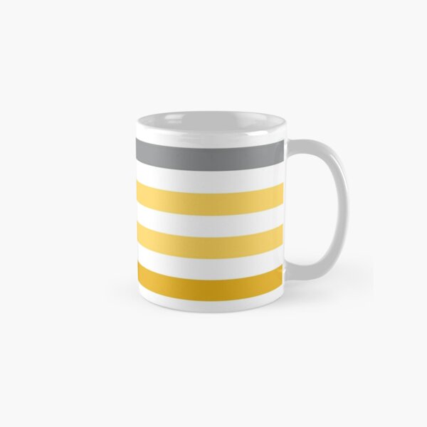 Stripes Gradient - Yellow Classic Mug