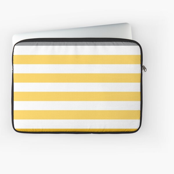 Stripes Gradient - Yellow Laptop Sleeve