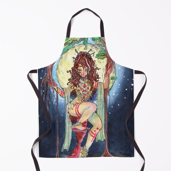 Item preview, Druidic Tribal Ritual by Moonlight Watercolor designed and sold by SimplyKitt.