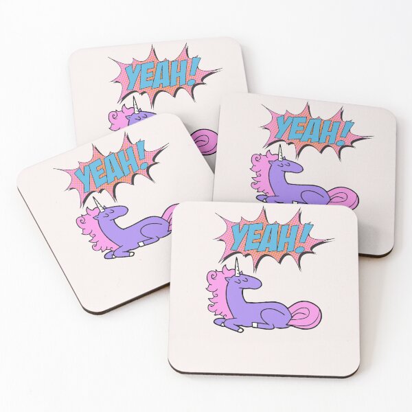 Item preview, YEAH UNICORN designed and sold by Maushmi.