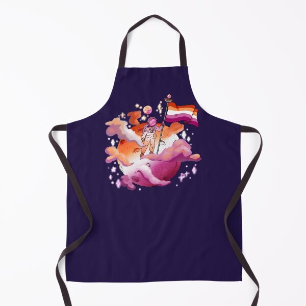 Item preview, Lesbian Pride Astronaut designed and sold by AudgePodgeArt.