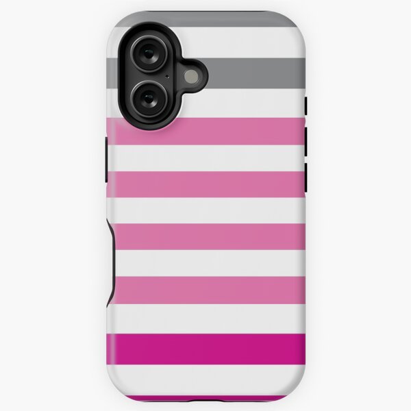 Stripes Gradient - Pink iPhone Tough Case