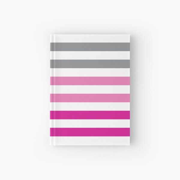 Stripes Gradient - Pink Hardcover Journal