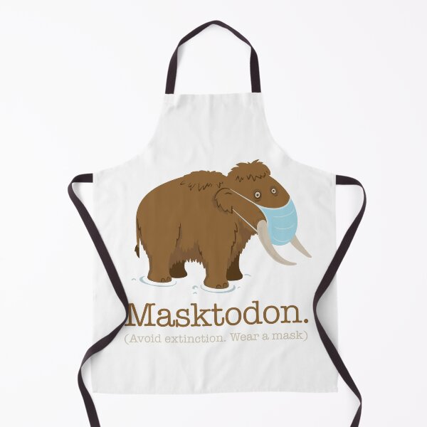 Item preview, Masktodon - Mastodon Wearing Mask designed and sold by tanimator.