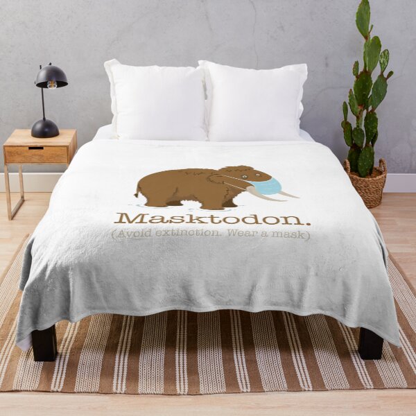 Item preview, Masktodon - Mastodon Wearing Mask designed and sold by tanimator.