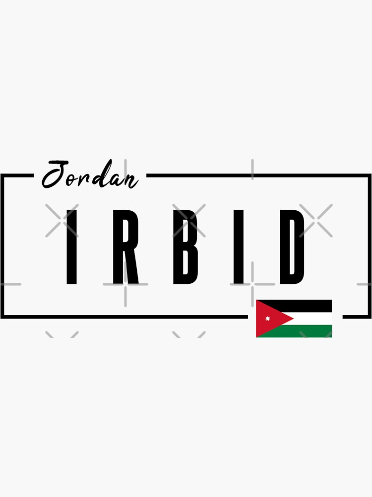 Irbid, Jordan Sticker