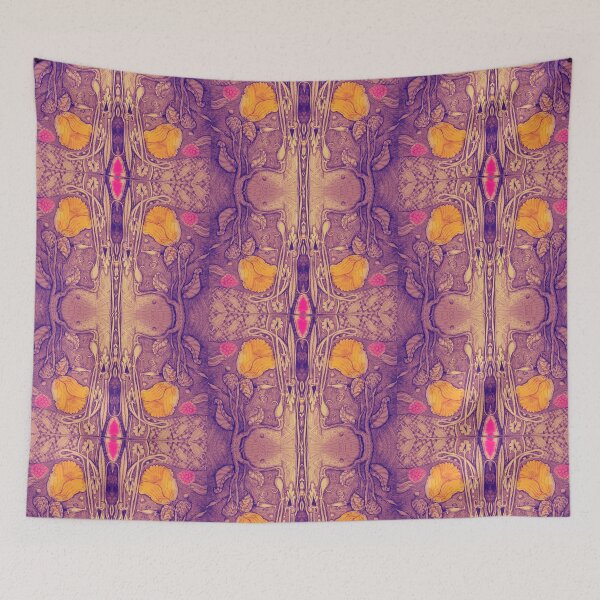 Item preview, Victorian poppies designed and sold by Nickdavisinghe.