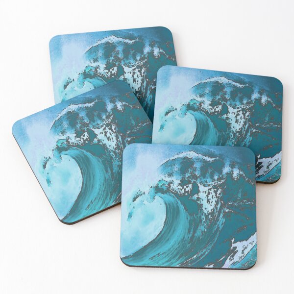 Item preview, Green wave designed and sold by 13thstreet.