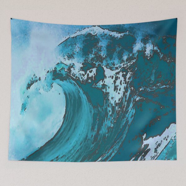 Item preview, Green wave designed and sold by 13thstreet.