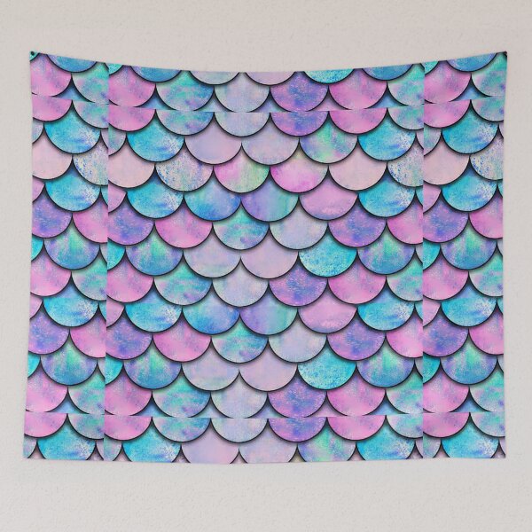 Item preview, glitter mermaid scales  designed and sold by TopDesignArt.