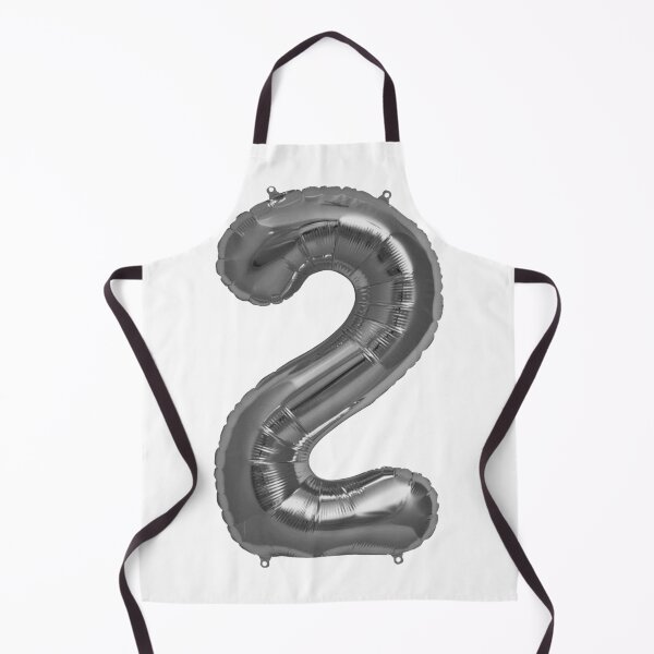 Item preview, Two Number 2 Metallic Silver Mylar Foil Helium Balloon for Two Year Old Toddler Birthday designed and sold by Birthdates.