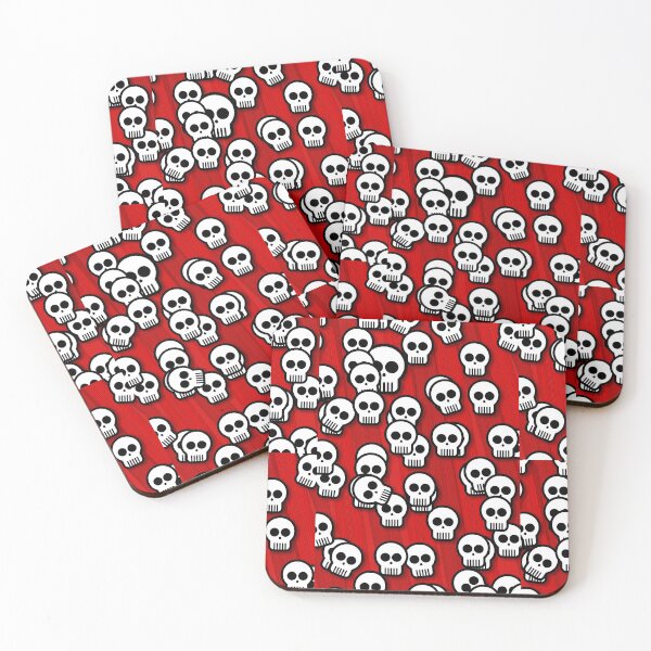 Item preview, Skulls Red designed and sold by O Estúdio Gráfico - Mylla Ghdv.