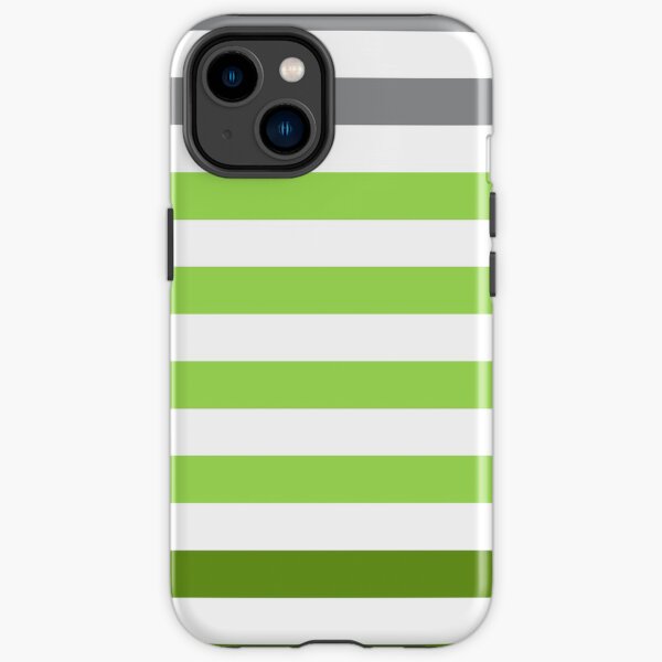 Stripes Gradient - Green iPhone Tough Case