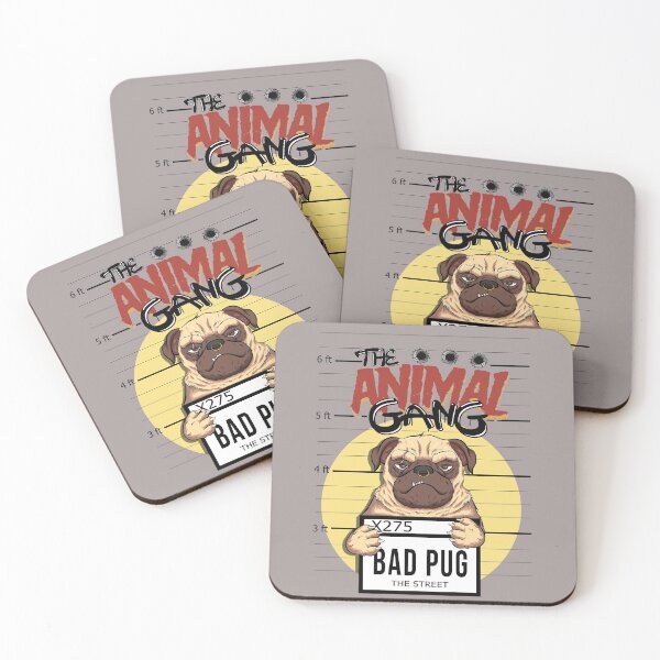 Item preview, Bad Pug, the Streets, The Animal Gang designed and sold by shaang.