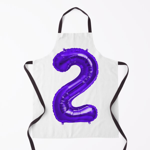 Item preview, Two Number 2 Metallic Purple Mylar Foil Helium Balloon for Two Year Old Toddler Birthday designed and sold by Birthdates.