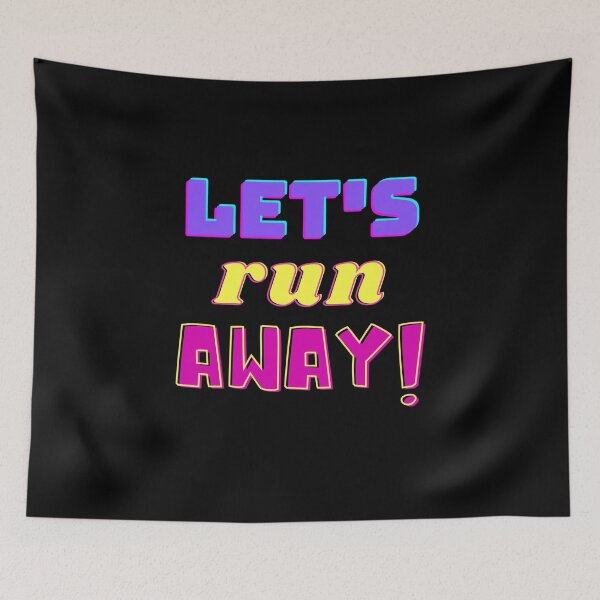 Item preview, Let's Run Away! designed and sold by razvigod.