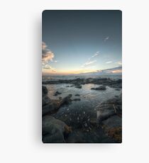 Be Water, my Friend || Troon, Scotland Canvas Print