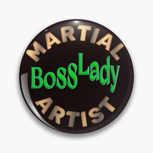 Item preview, successful Bosslady practicing martial arts designed and sold by Ralek.