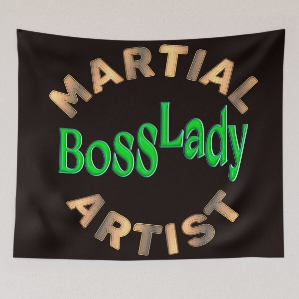 Item preview, successful Bosslady practicing martial arts designed and sold by Ralek.