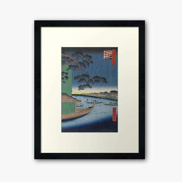 Aperçu de l'œuvre Pin du succès à Asakusa River Art japonais vintage Ukiyo-e créée et vendue par VintageArchive.