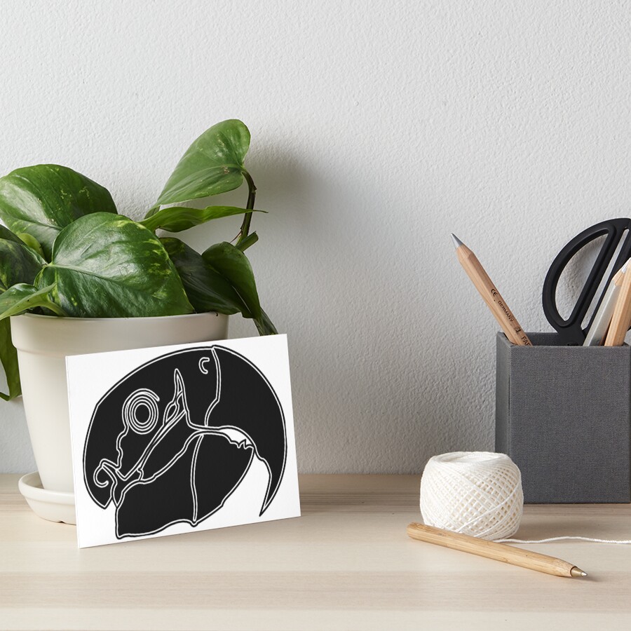 Item preview, Art Board Print designed and sold by SpitsPixels.