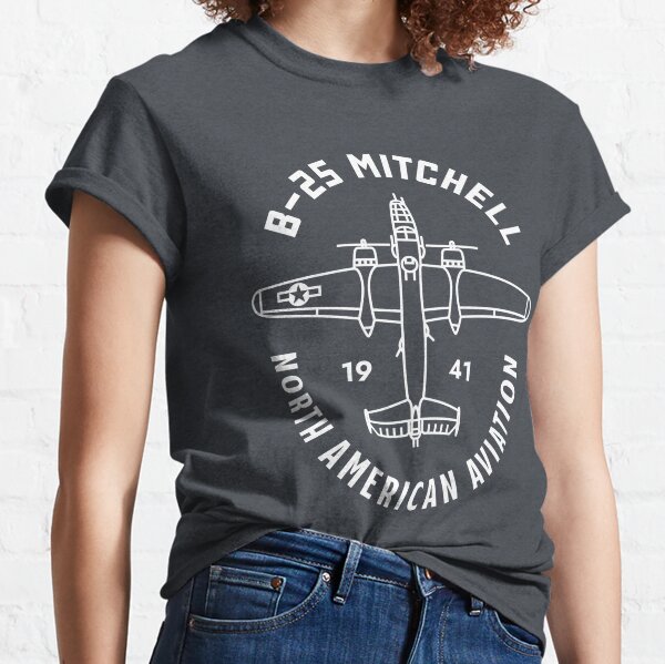B-25 Mitchell Emblem Classic T-Shirt
