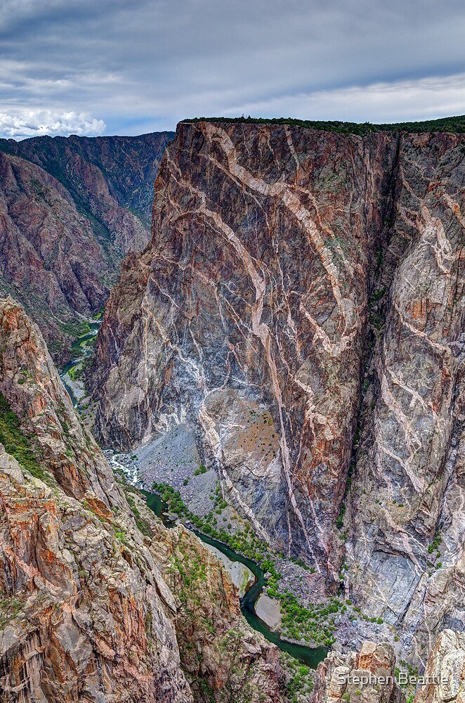 "Painted Wall Black Canyon of the Gunnison National Park" by Stephen