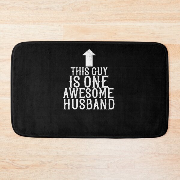 Item preview, This Guy is One Awesome Husband designed and sold by TeesYouWant.