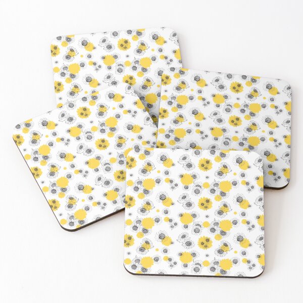 Item preview, Sun Flowers Floral Pattern designed and sold by graphicmeyou.