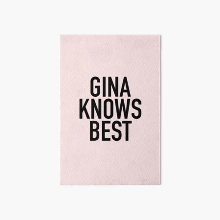 Artikel-Vorschau von Brooklyn 99 Gina weiß es am besten, designt und verkauft von Emma Tams.