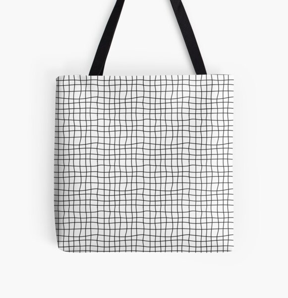 Carreaux All Over Print Tote Bag