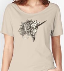 Steampunk Unicorn Fantasy Women's Relaxed Fit T-Shirt