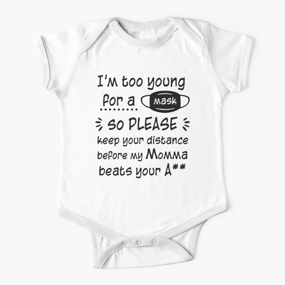 Quarantine baby bodysuit Pandemic one piece Funny baby gift 