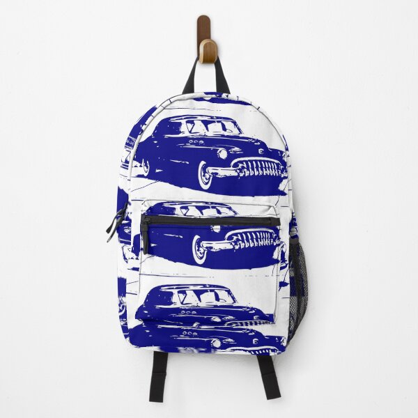Item preview, Blue Retro Car designed and sold by MUZA9.