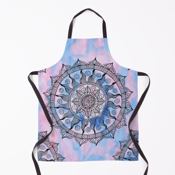 Artikelvorschau, Pastellrosa Blau Boho Mandala entworfen und verkauft von Julie Erin Designs.