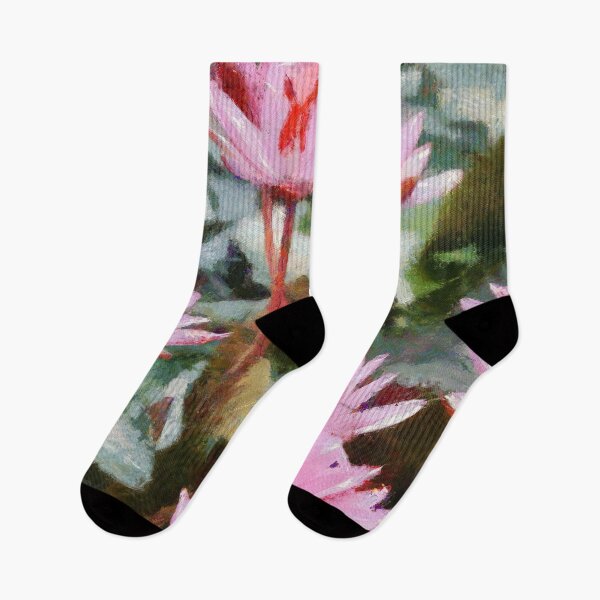 Item preview,  Painted  water lilies in French impressionists style. Vol 2 designed and sold by AnnaMelekhina.
